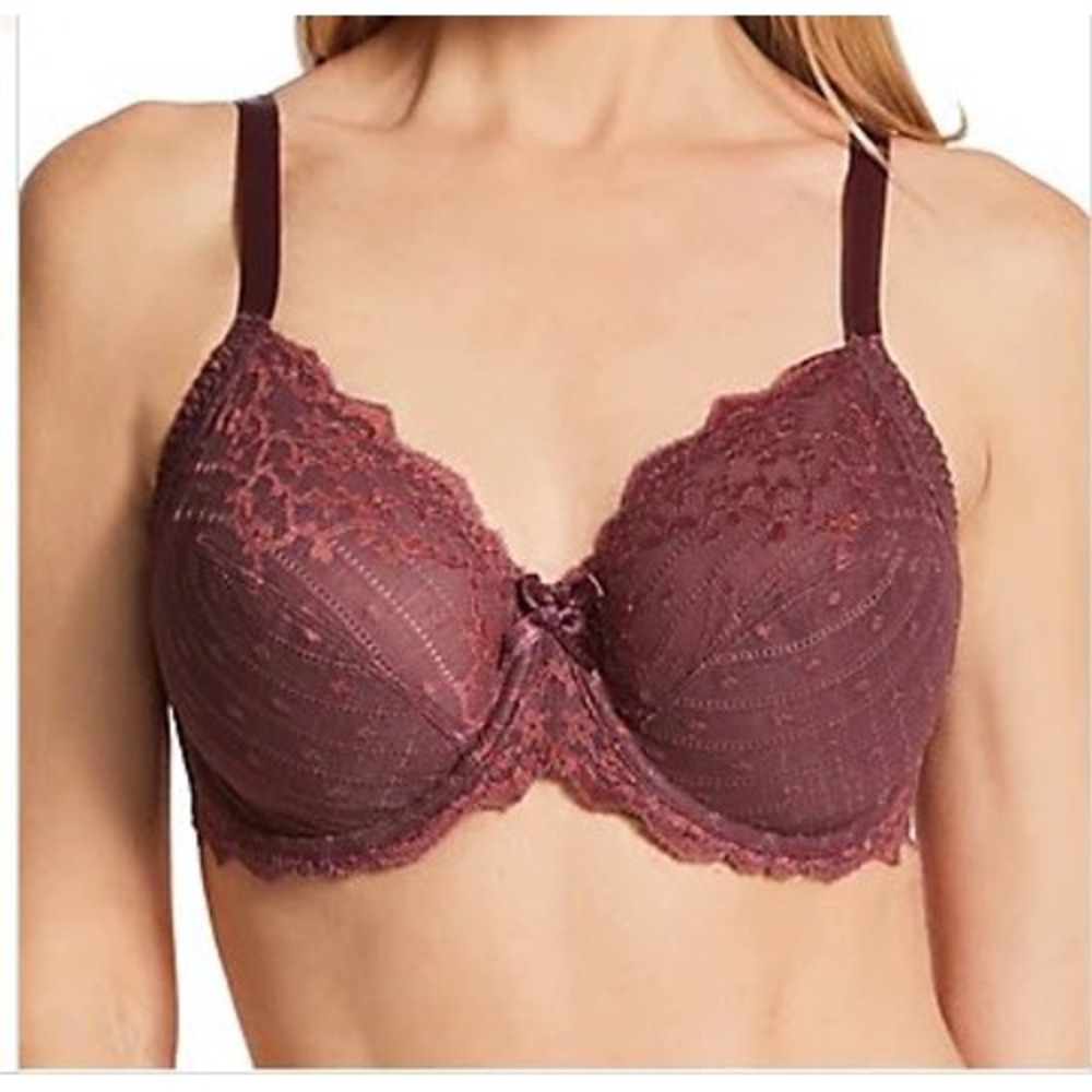 Chantelle | Rive Gauche Full Coverage Unlined Lace Bra Size‎ 38H